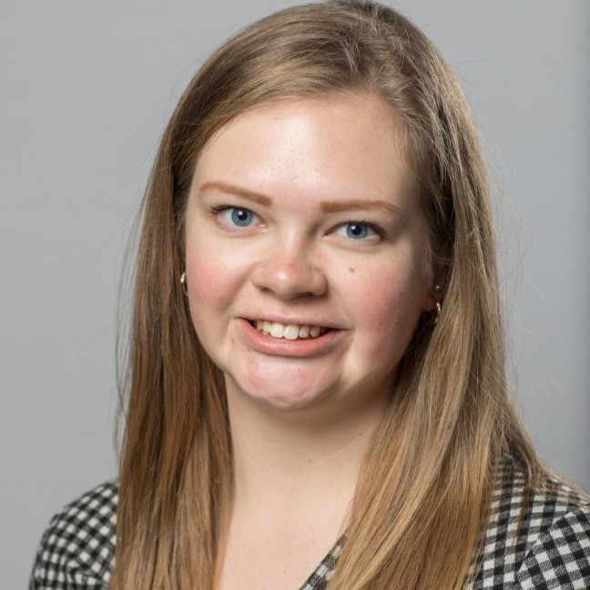 Professional headshot of Kindness Champion Hannah Frame.